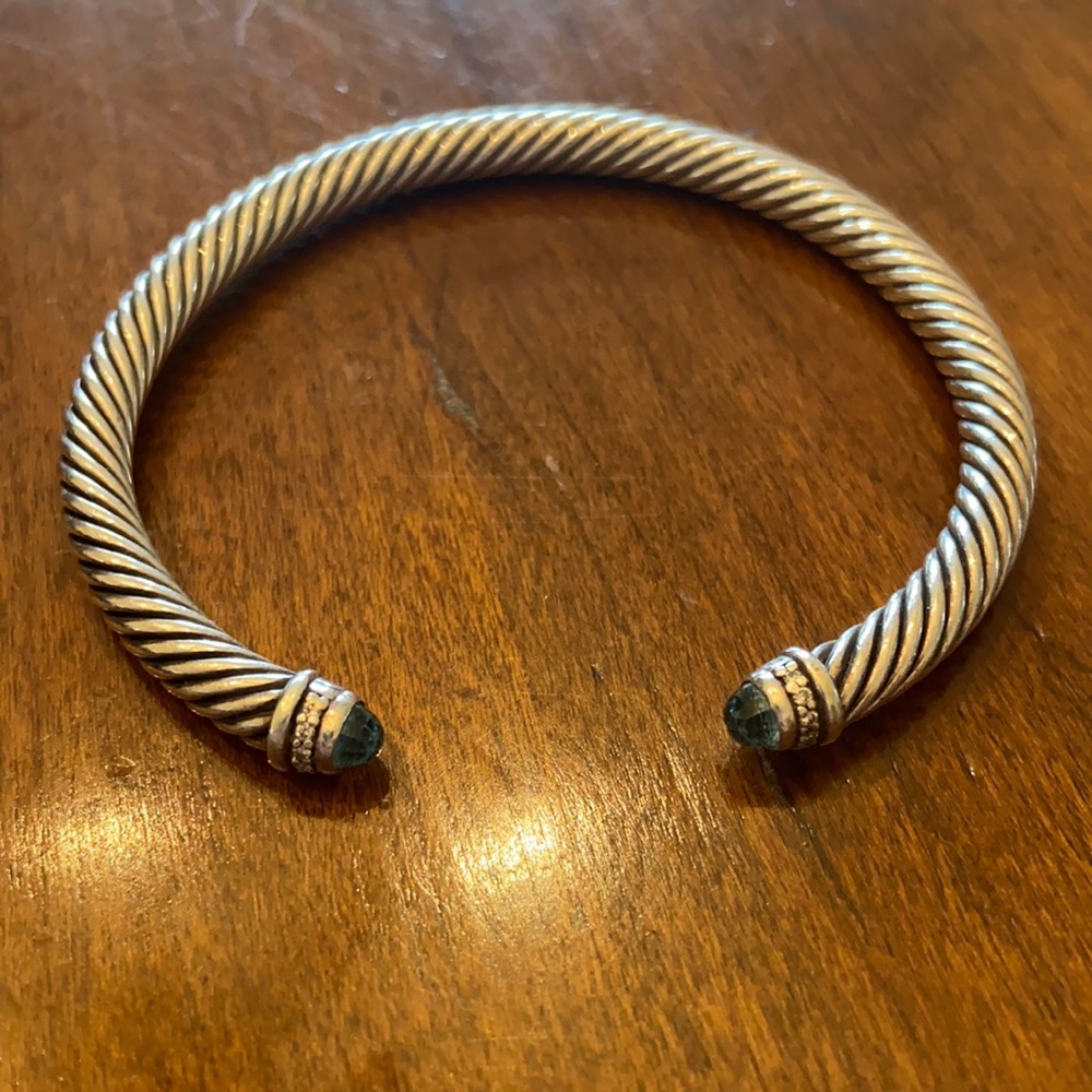 David Yurman Bracelet Topaz and Diamond